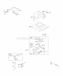 Controls Governor Spring Diagram and Parts List for 20E337-0110-E1  Briggs and Stratton Engine